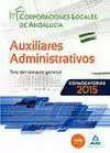 AUXILIARES ADMINISTRATIVOS 2015 CORPORACIONES LOCALES ANDALUCÍA