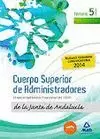 CPO SUPERIOR ADMINISTRADORES 2014 TEMARIO VOL.5 JUNTA ANDALUCÍA