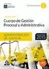 CUERPO GESTIÓN PROCESAL ADMINISTRATIVA 2014 JUSTICIA
