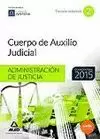 CUERPO AUXILIO JUDICIAL 2015 ADMINISTRACION DE JUSTICIA