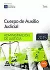 CUERPO AUXILIO JUDICIAL 2015 ADMINISTRACION JUSTICIA