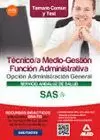 TECNICO MEDIO 2014 SAS GESTION FUNCION ADMINISTRATIVA OPCION ADMINISTRACION GENERAL