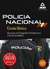 POLICIA NACIONAL 2015 ESCALA BÁSICA