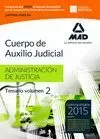 CUERPO AUXILIO JUDICIAL 2015 ADMINISTRACIÓN DE JUSTICIA