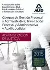 CUERPOS ADMINISTRACIÓN DE JUSTICIA 2015 (GESTIÓN, TRAMITACIÓN Y AUXILIO)