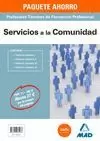 PACK PES SERVICIOS COMUNIDAD 2012 (4 TEMARIOS)