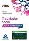 TRABAJADOR SOCIAL 2016 JUNTA DE ANDALUCÍA