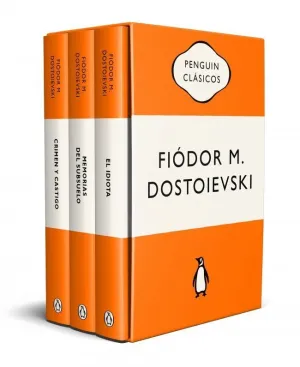 ESTUCHE DOSTOIEVSKI (CRIMEN Y CASTIGO / MEMORIAS DEL SUBSUELO / EL IDIOTA)