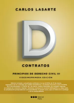 PRINCIPIOS DE DERECHO CIVIL, III CONTRATOS 2019