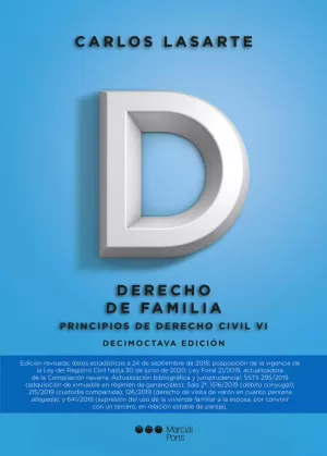 PRINCIPIOS DERECHO CIVIL VI DE FAMILIA (2019 18ED)