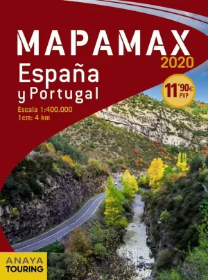 MAPAMAX ANAYA TOURING 2020 ESPAÑA Y PORTUGAL