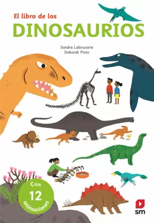 LIBRO DE LOS DINOSAURIOS (12 ANIMACIONES)