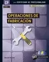 OPERACIONES DE FABRICACIÓN