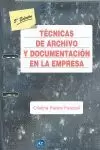 TÉCNICAS DE ARCHIVO Y DOCUMENTACIÓN EN LA EMPRESA