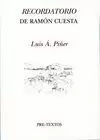 RECORDATORIO DE RAMON CUESTA