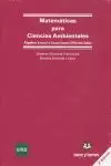 MATEMÁTICAS PARA CIENCIAS AMBIENTALES: TEORÍA Y EJERCICIOS. ALGEBRA