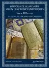 HISTORIA DE AL-ANDALUS XV SEGUN LAS CRONICAS MEDIEVALES
