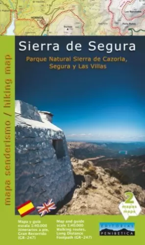 SEGURA DE LA SIERRA, MAPA SENDERISMO