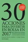 30 ACCIONES PARA INVERTIR EN BOLSA EN 2017