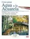 COMO PINTAR AGUA A LA ACUARELA
