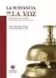 SUSTANCIA DE LA VOZ