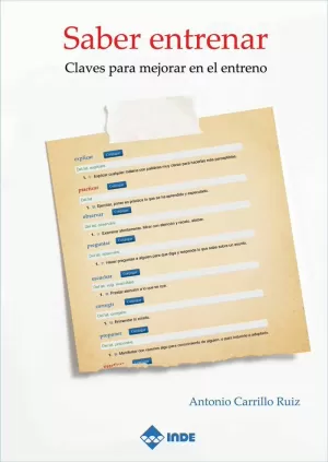 SABER ENTRENAR CLAVES PARA MEJORAR EN EL ENTRENO