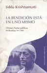 BENDICIÓN ESTÁ EN UNO MISMO, LA