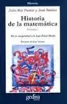 HISTORIA DE LA MATEMATICA VOL.I
