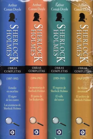 OBRAS COMPLETAS DE SHERLOCK HOLMES