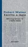 ESCRITO A LAPIZ. MICROGRAMAS VOL.III (1925-1932)