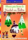 ADORNOS PARA DECORAR LA CASA EN NAVIDAD CON FIELTRO