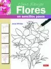 CÓMO DIBUJAR FLORES EN SENCILLO PASOS
