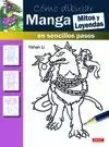 COMO DIBUJAR MANGA. MITOS Y LEYENDAS