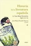 HISTORIA DE LA LITERATURA ESPAÑOLA XIII-XX