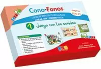CONO-FONOS 1 JUEGO CON LOS SONIDOS (CAJA)
