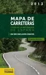 MAPA CARRETERAS 2013 GUÍA NATURALEZA DE ESPAÑA 1:340.000 - 2013
