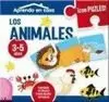 ANIMALES - PUZZLE EDUCATIVO 3 PIEZAS