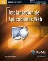 IMPLANTACIÓN DE APLICACIONES WEB CFGS