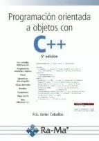 PROGRAMACIÓN ORIENTADA A OBJETOS CON C++ (5º ED)