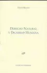 DERECHO NATURAL Y DIGNIDAD HUMANA