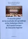 EVALUACIÓN GLOBAL DE LOS RESULTADOS DEL APRENDIZAJE