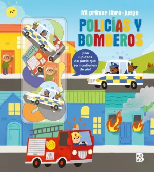 PRIMER LIBRO JUEGO POLICIAS Y BOMBEROS