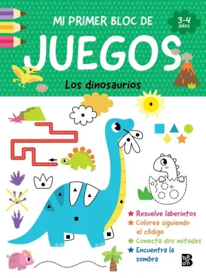 PRIMER BLOC JUEGOS DINOSAURIOS
