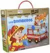 BOMBEROS, LOS (PUZZLE 3D+LIBRO)
