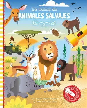 EN BUSCA DE ANIMALES SALVAJES (LINTERNA DE CARTON)