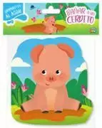 BAÑAR A UN CERDITO. ANIMALITOS AL AGUA