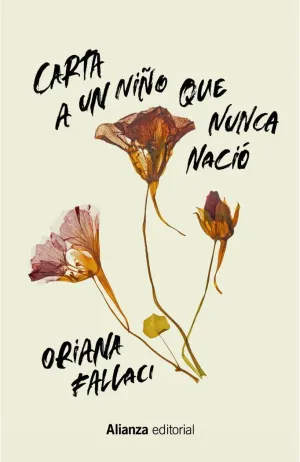 CARTA A UN NIÑO QUE NUNCA NACIO