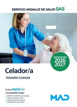 CELADOR/A SAS 2026. SERVICIO ANDALUZ DE SALUD