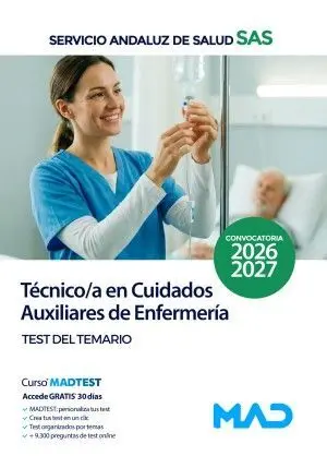 TÉCNICO/A CUIDADOS AUXILIARES ENFERMERÍA SAS SERVICIO ANDALUZ DE SALUD