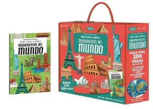 MONUMENTOS DEL MUNDO PUZLE 200 PZAS